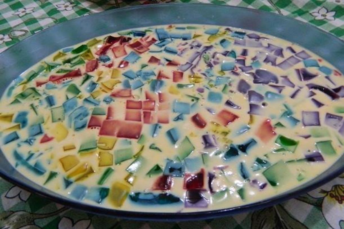 Gelatina Em Mosaico Uma Sobremesa Colorida E Irresist Vel F Cil Receita