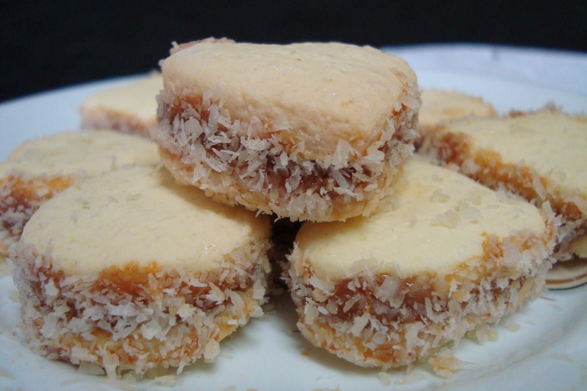 Alfajor de maizena delicioso