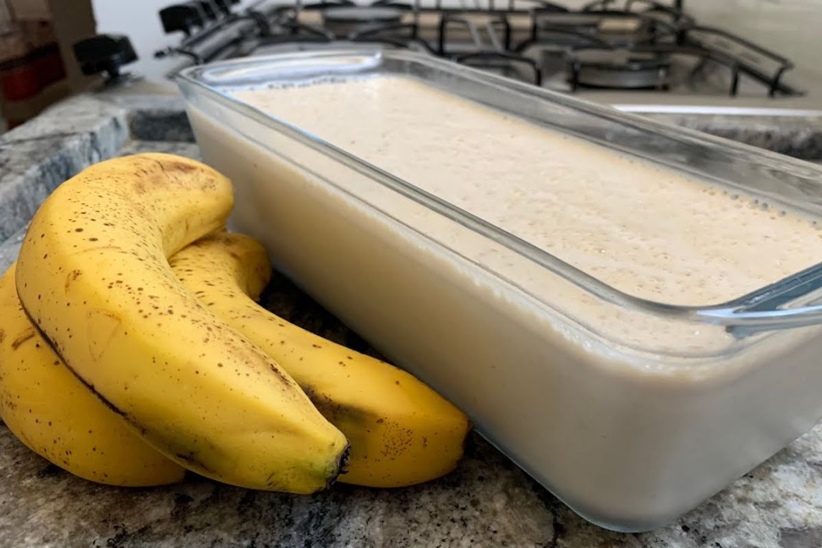 Mousse de banana