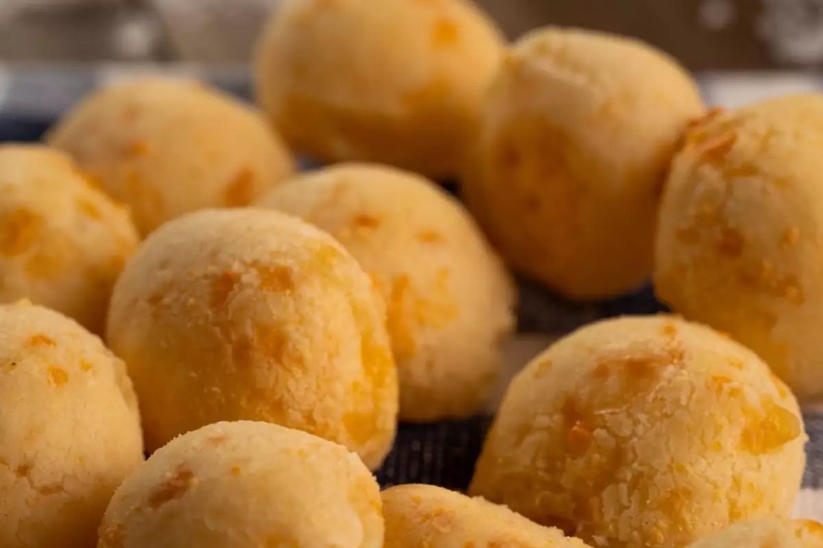 Pão de queijo vegano