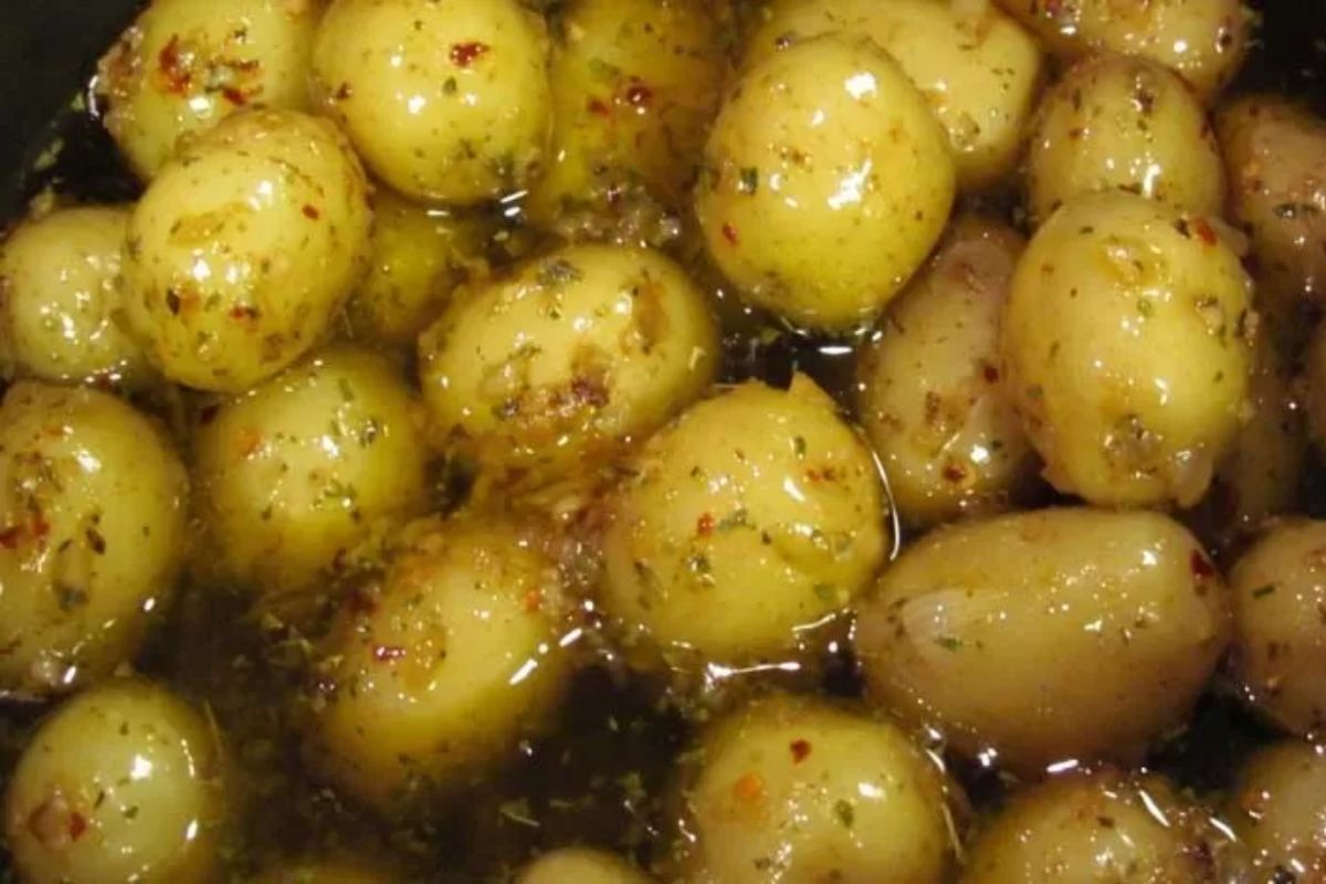 Deliciosa receita de batata em conserva para surpreender seus convidados!