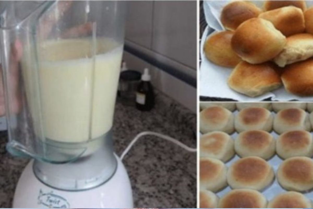 Pãozinho de liquidificador fácil: uma receita prática e saborosa para seu dia a dia.