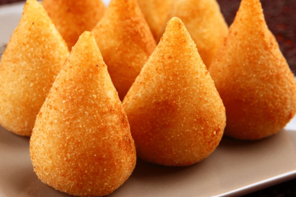 Coxinha prática e saborosa