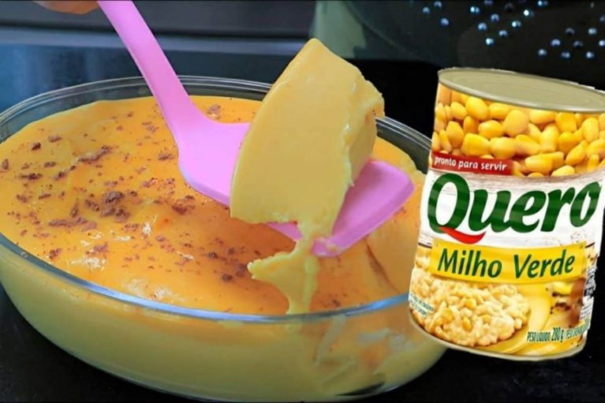 Curau com Milho de Latinha: Receita Feita no Liquidificador, é prática e saborosa!