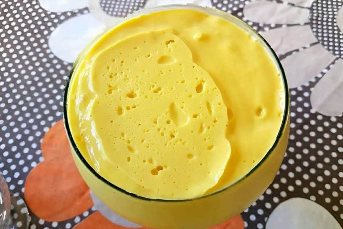 Mousse de Manga com a Fruta: a sobremesa refrescante e irresistível!