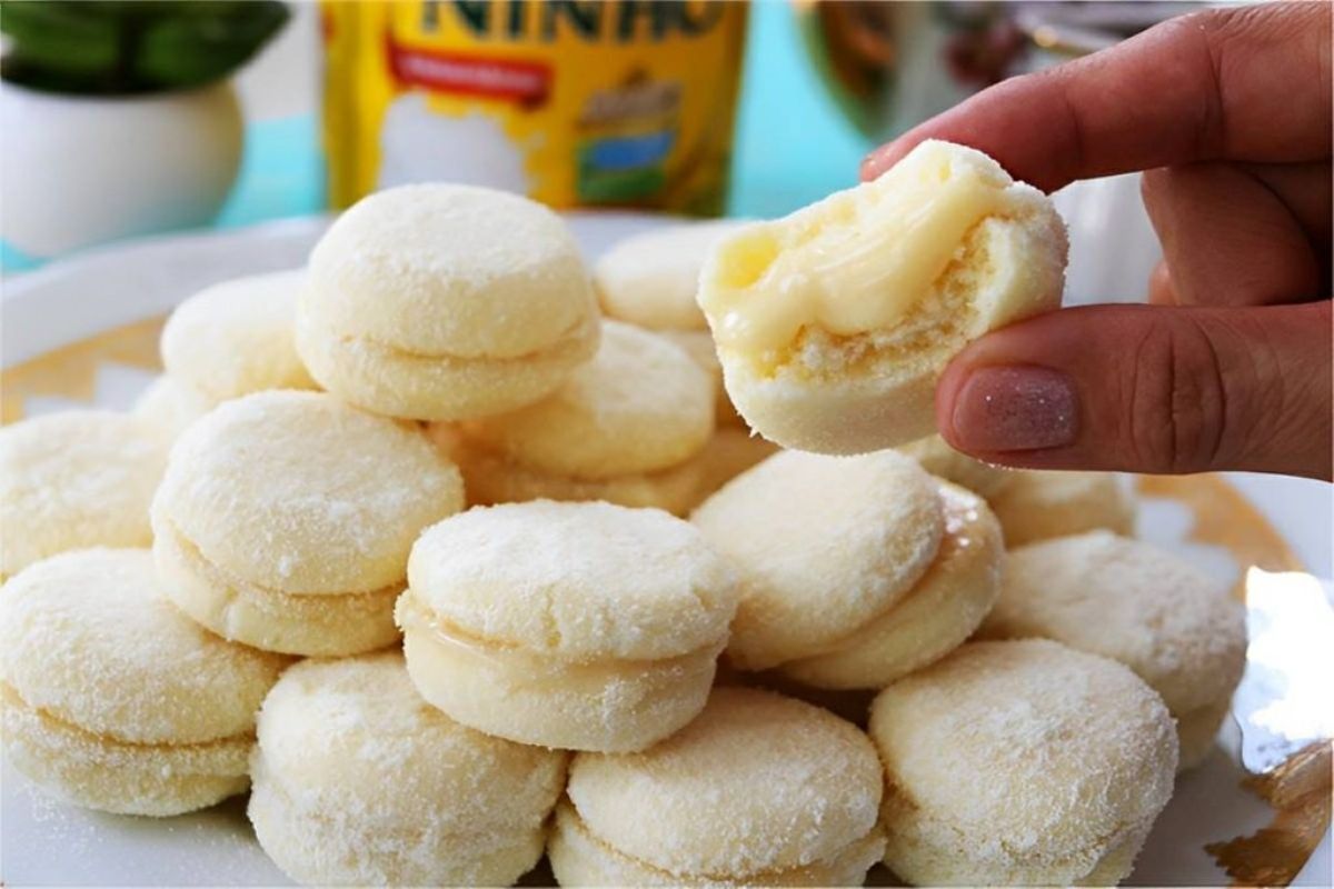 Biscoitinhos de leite ninho que derretem na boca: Receita maravilhosa!