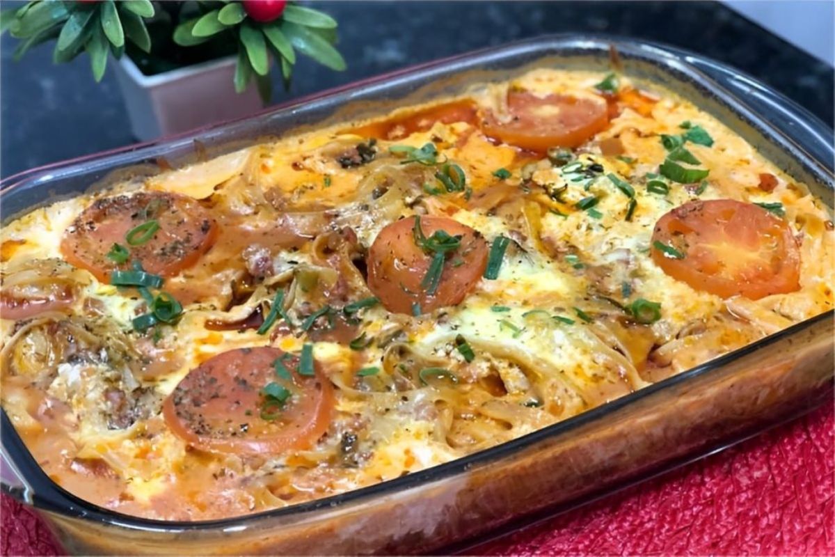 Macarrão de Forno Super Cremoso: Uma Delícia Irresistível para Confortar o Paladar!