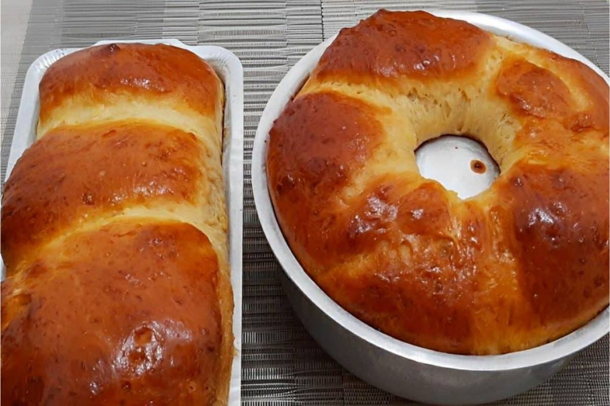 Pão Caseiro de liquidificador fofinho: Receitinha perfeita pra você servir com um cafezinho!