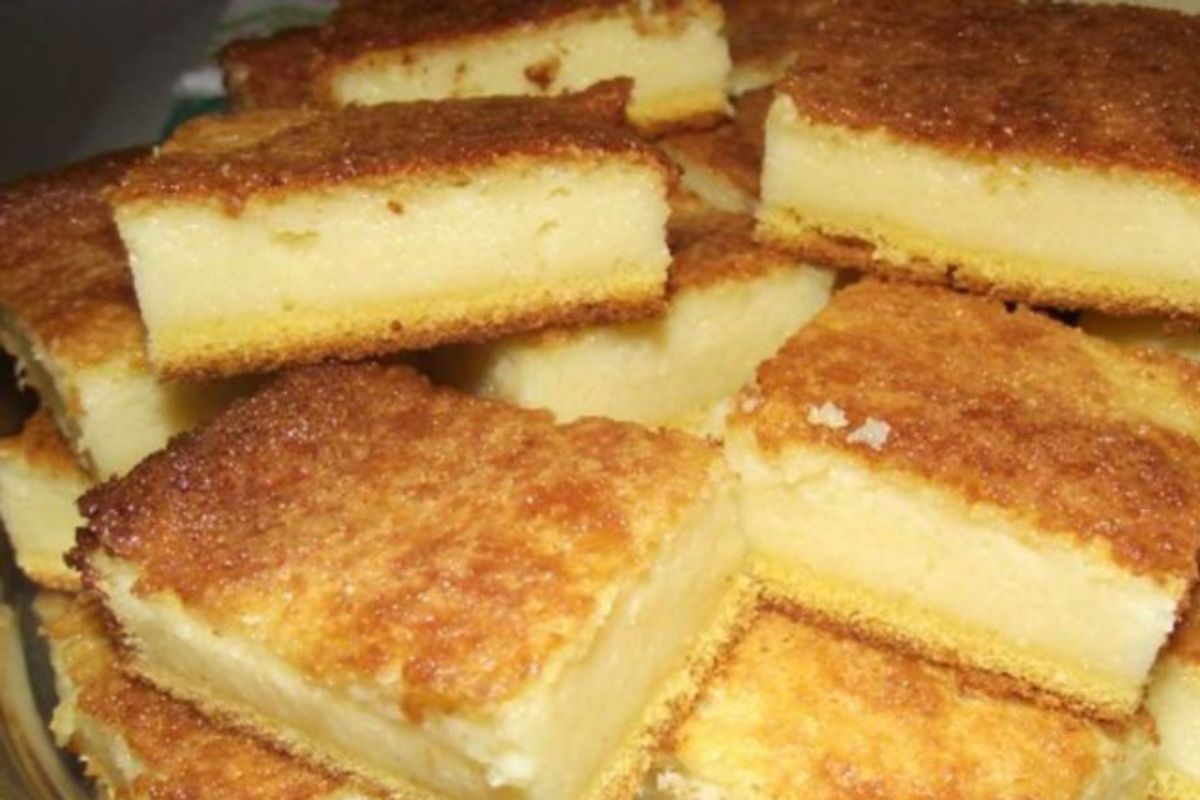 Bolo fofinho de Fubá com leite de coco: Receitinha simples e deliciosa!