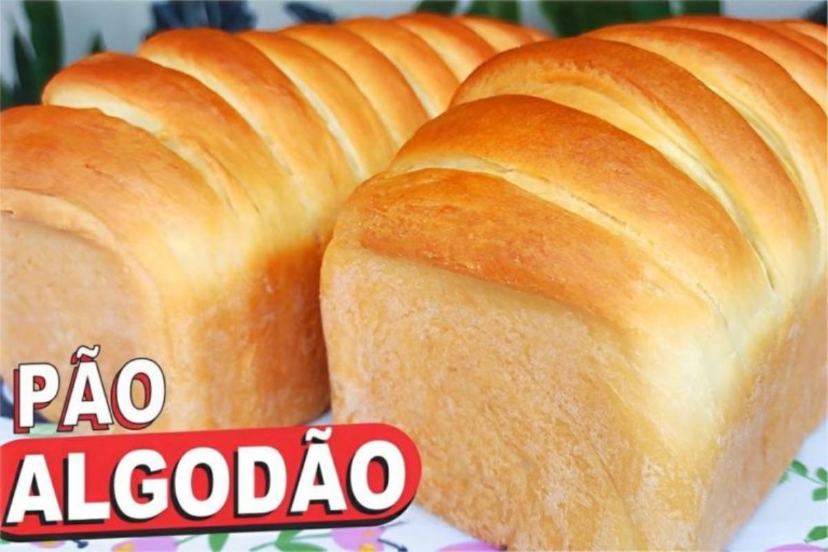 Descubra a maciez do Pão de Algodão: leve, fofo e irresistível!