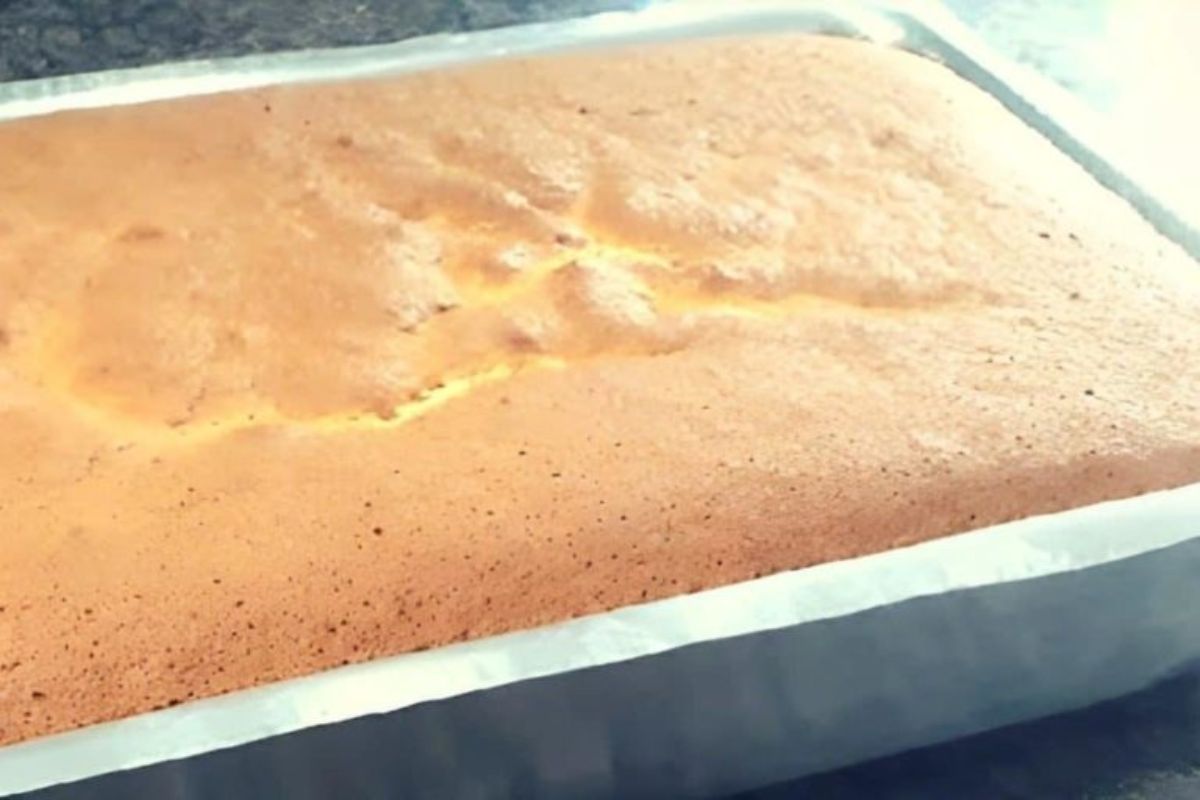 Pão de Ló de liquidificador macio: Receita simples de preparar, todos vão adorar!