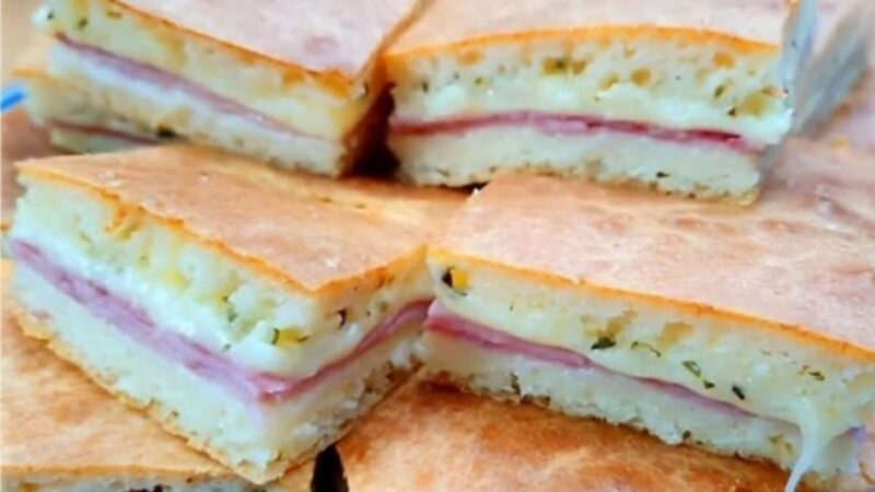 Torta de Presunto e Queijo de Liquidificador: Sabor e Praticidade em Cada Fatia!