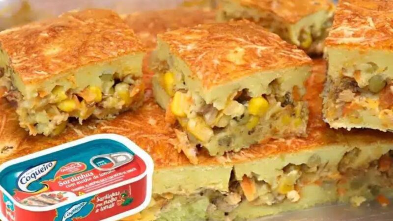 Torta de Sardinha: Simplicidade e Sabor em uma Receita Prática!