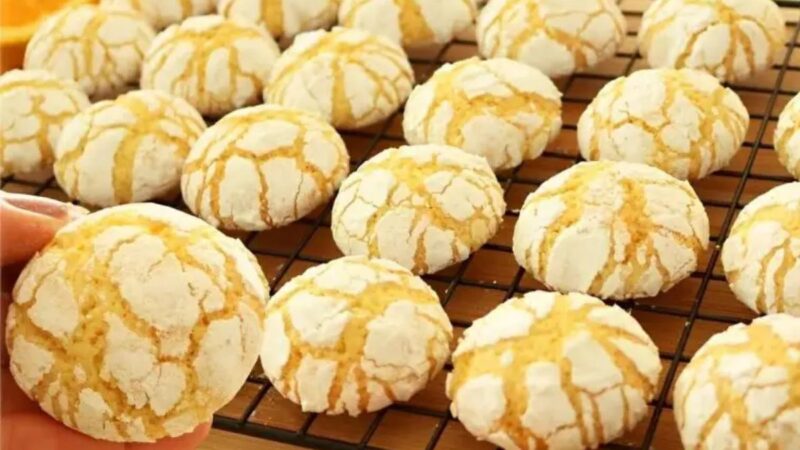 Biscoito Craquelado de Laranja: Fácil de Fazer, Impossível de Resistir!