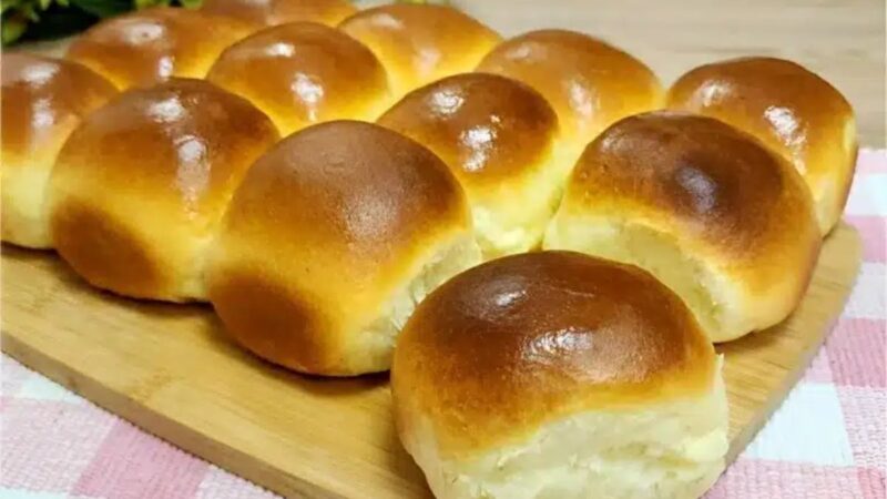 Pão 2 leites fofinho perfeito para fazer lanchinhos pra toda a família!