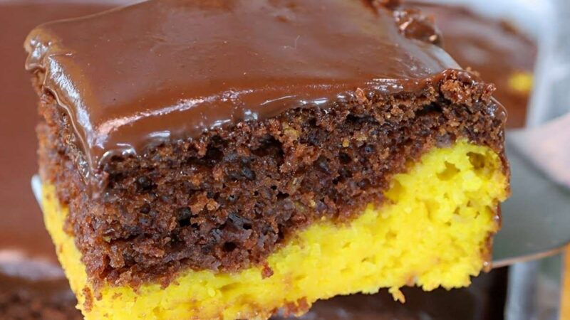 Bolo de Cenoura com Chocolate: O Lanche Perfeito para Crianças!