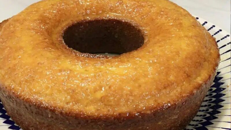 Bolo de Laranja Molhadinho: Delícia Sem Óleo e Sem Manteiga!