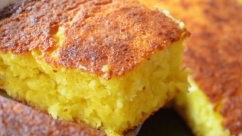 Bolo de Milho de Latinha: Cremosidade e Sabor em uma Receita Fácil!