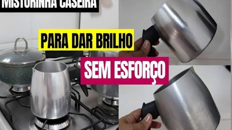 Panelas Sempre Brilhantes: Receita Simples com 2 Ingredientes!