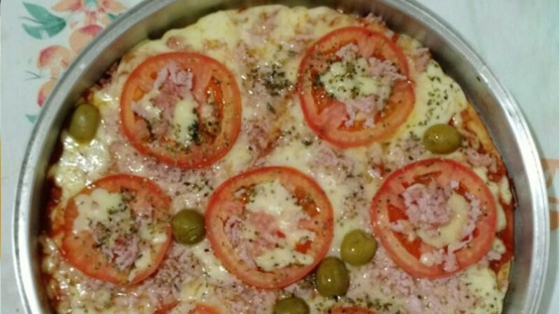 Sabor sem Culpa: Pizza de Liquidificador Saudável que Vai Transformar sua Refeição!