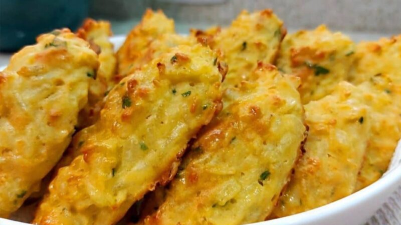 Sabor Renovado: Bolinho de Arroz Assado com Toque Especial de Creme de Leite