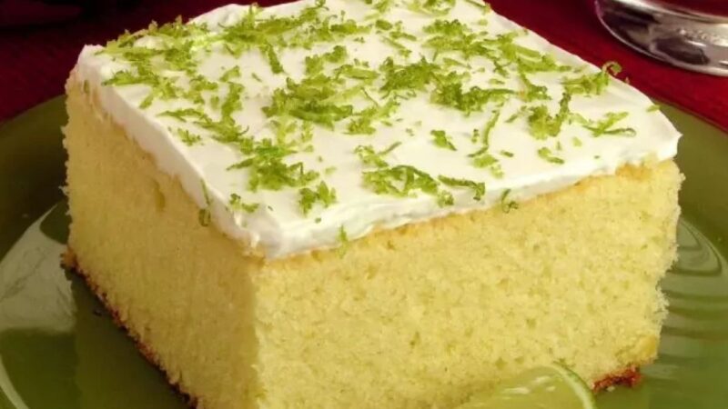 O Sopro de Frescor na sua Cozinha: Bolo de Limão Fofinho de Liquidificador