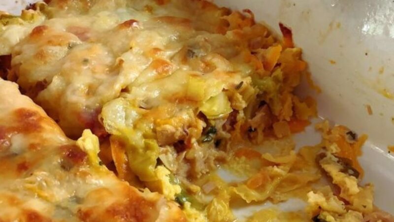 Gratinado de Legumes e Atum: Uma Explosão de Sabores e Nutrientes em Cada Garfada!