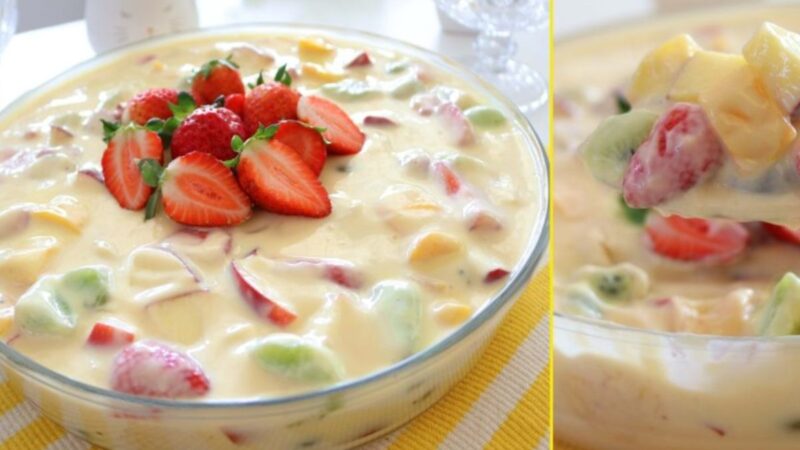 Salada de Frutas Maravilhosa: Uma Explosão de Sabores e Cores em Cada Garfada