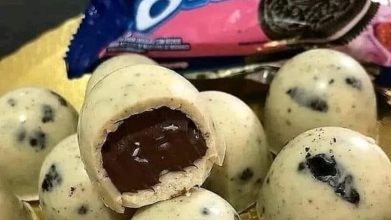 Delicie-se com o Prazer Intenso: Trufa de Oreo – Uma Explosão de Sabor em Cada Mordida