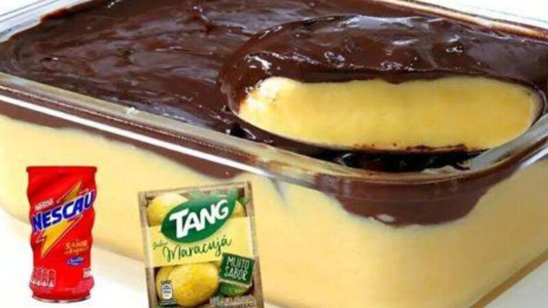 Transforme sua Sobremesa: Deliciosa Receita de Mousse com Tang e Nescau