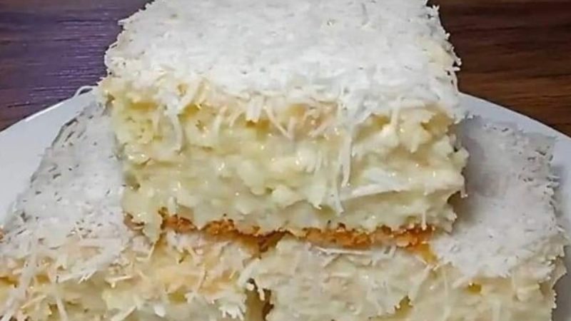 O Segredo do Delicioso Bolo de Coco Gelado: Uma Receita Irresistível