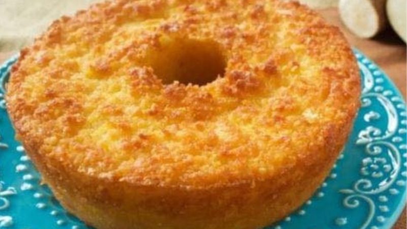 Delicie-se com um Bolo de Aipim de Liquidificador: Simplesmente Irresistível!