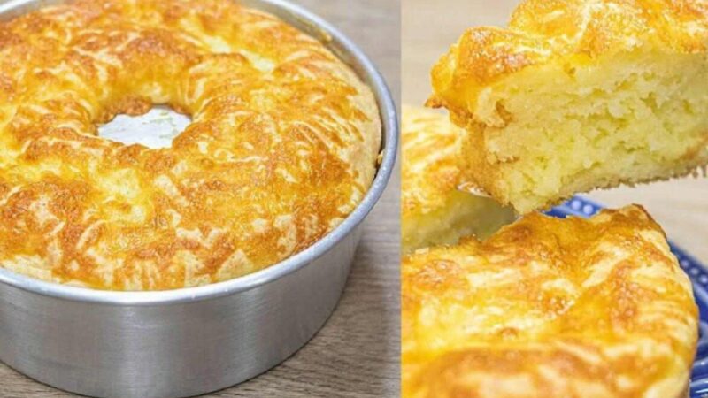 Bolo Pão de Queijo com Mussarela: Uma Delícia Sem Farinha de Trigo