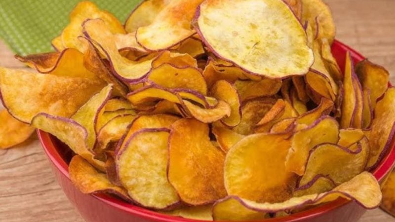 Chips de Batata Doce: Uma Opção Deliciosa e Saudável para seus Lanches