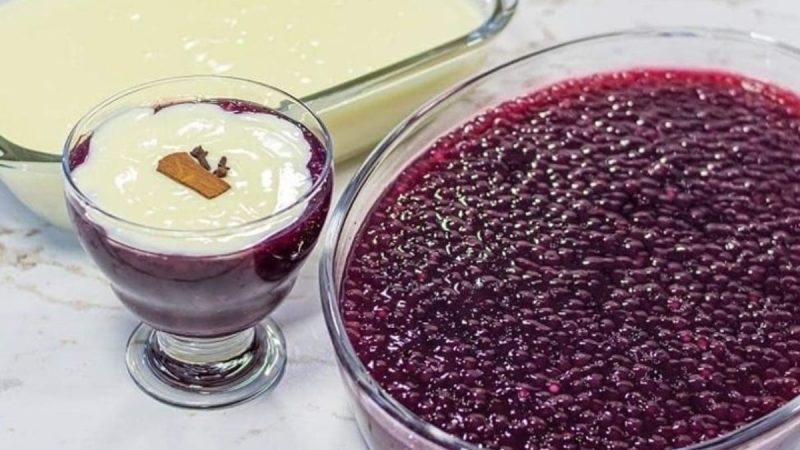 Sagu de Vinho com Creme: Uma Sobremesa Clássica e Irresistível