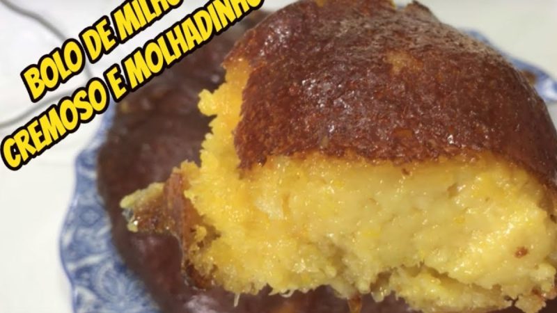 O Segredo do Bolo de Milho de Lata Cremoso e Molhadinho: Uma Delícia Brasileira Inigualável