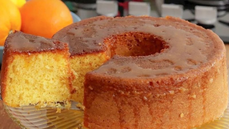 Desvendando o Segredo: Bolo de Laranja com Calda – Uma Receita Fácil e Deliciosa