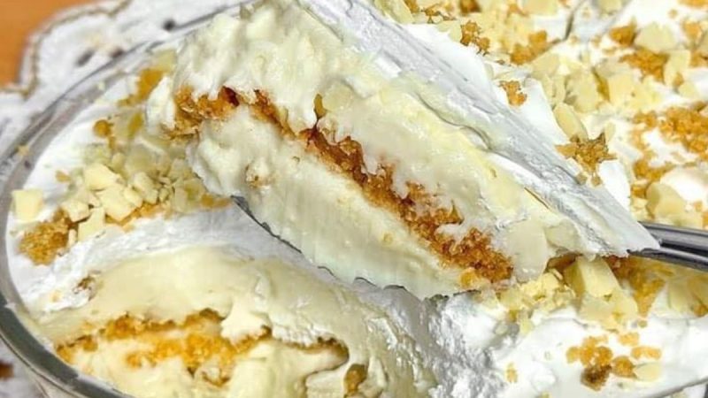 A Sensação da Confeitaria: Torta Belga Cremosa com um Creme Especial de 4 Leites