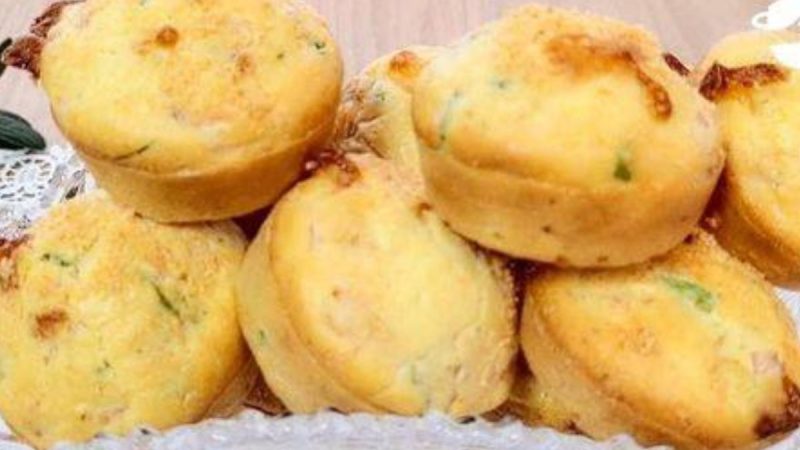 Delícia em Dobro: Bolinho Salgado Recheado para Surpreender o Paladar