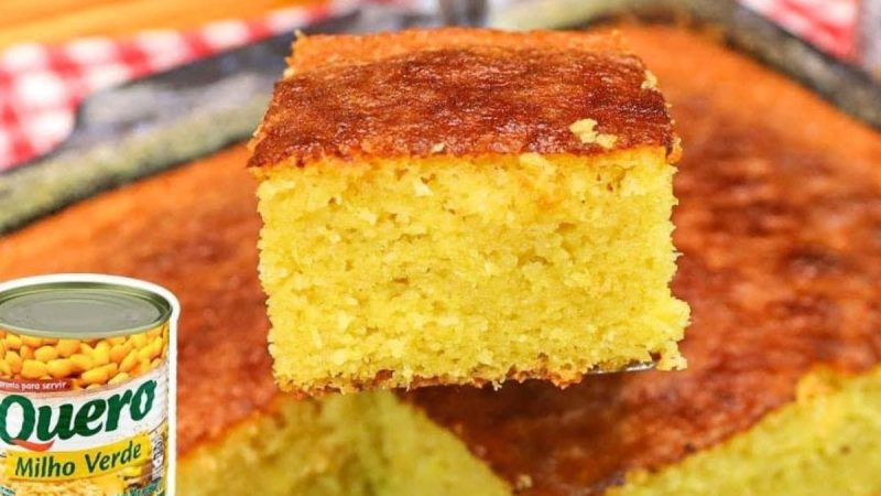 Desvendando o Segredo do Bolo de Milho de Lata: A Receita Mais Prática e Saborosa do Liquidificador!