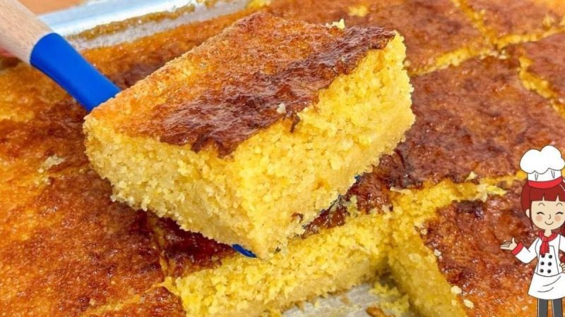 O Segredo Revelado: Delicioso Bolo de Milho de Latinha Feito no Liquidificador