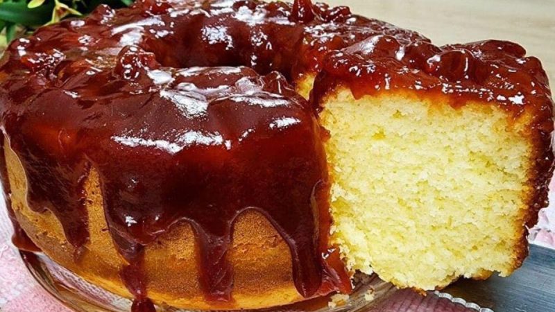 Revelando o Segredo do Delicioso Bolo dois Amores da Bete com Cobertura de Goiabada