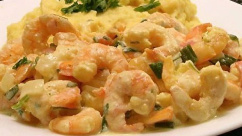 Delicie-se com um Prato Sofisticado: Receita Irresistível de Camarão ao Creme de Leite
