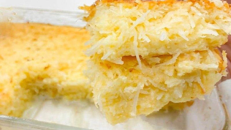 Delicie-se com a Cocada de Forno: Uma Sobremesa Irresistível para Comer de Colher