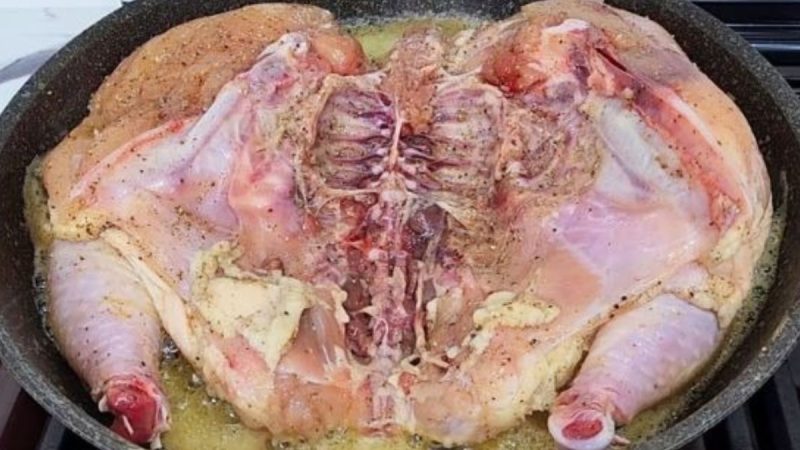 Frango Inteiro de Frigideira: Essa Receita é Sucesso!