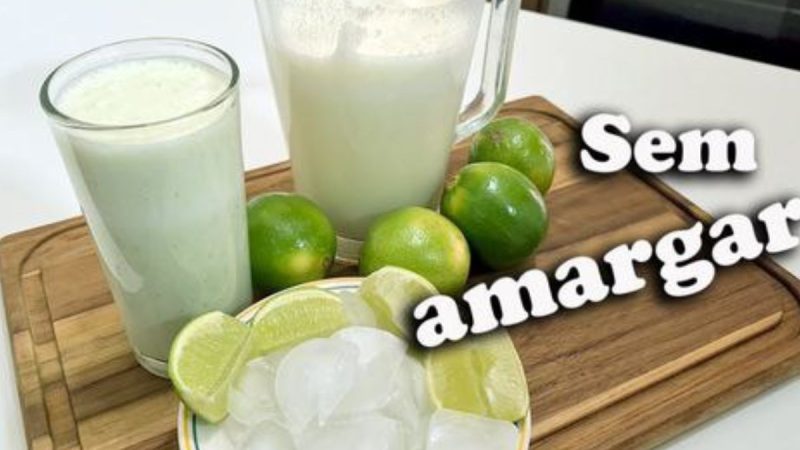 Limonada Suíça: A Receita Refrescante que Não Amarga e Vai Surpreender seu Paladar