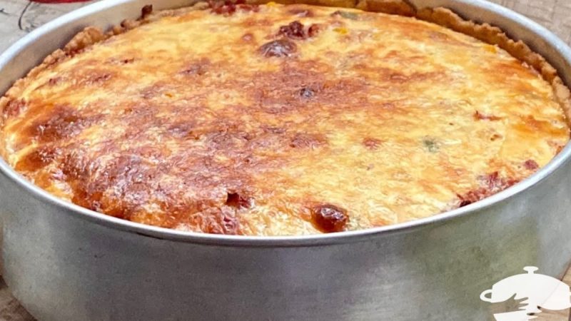 A Simplicidade Deliciosa: Massa para Torta Salgada com Apenas 2 Ingredientes