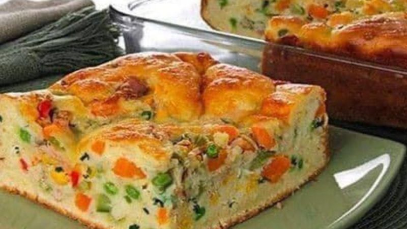 Delicie-se com uma Torta de Legumes Saudável: Uma Explosão de Sabores e Nutrição