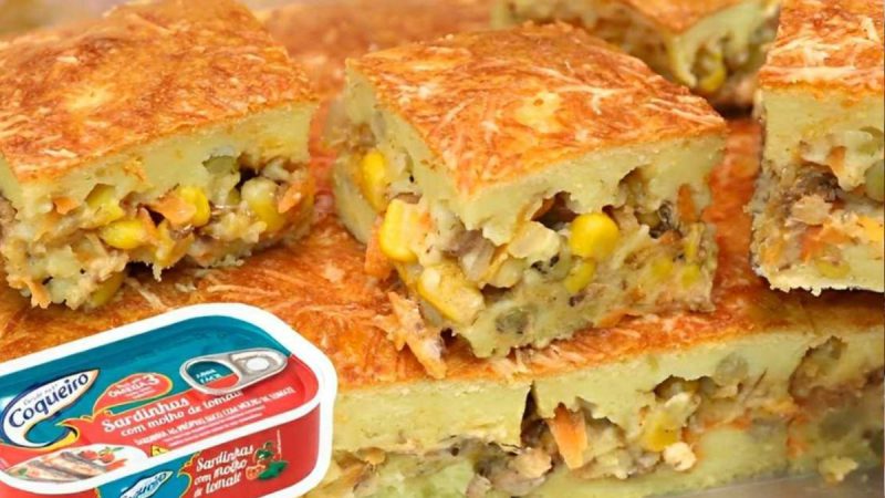 A Torta de Sardinha: Simples, Prática e Deliciosamente Satisfatória