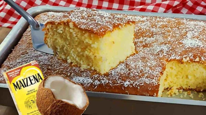 Desvendando o Segredo: Bolo de Maisena com Coco que Desmancha na Boca